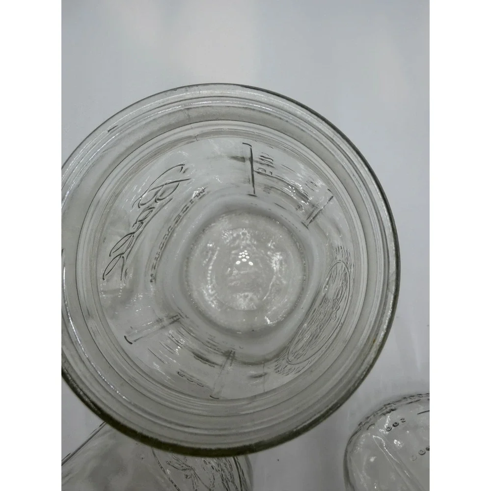 Mason Jars Ball Wide Mouth 32oz Clear Glass Quart Canning Jars Set of 7